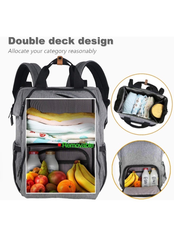 Hap Tim Baby Diaper Bag Backpack - Image 4